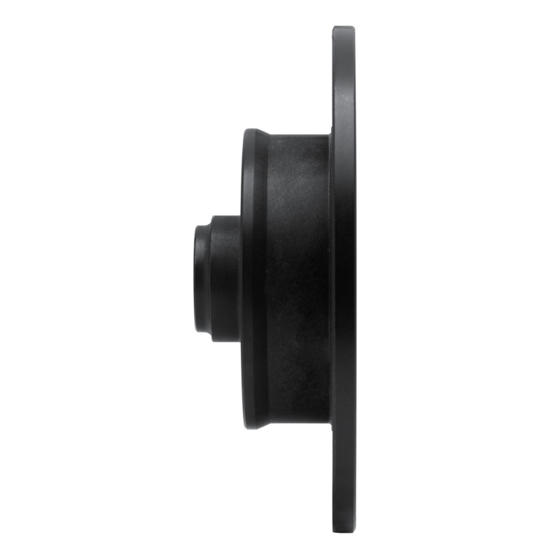 Volkswagen Cabrio Brake Rotor (1) - Rear Left - R1 Concepts - Drilled & Slotted - Black - `85-`02